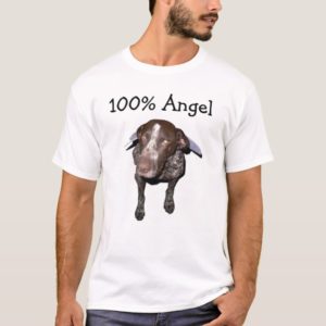 100% angel German Shorthair T-Shirt