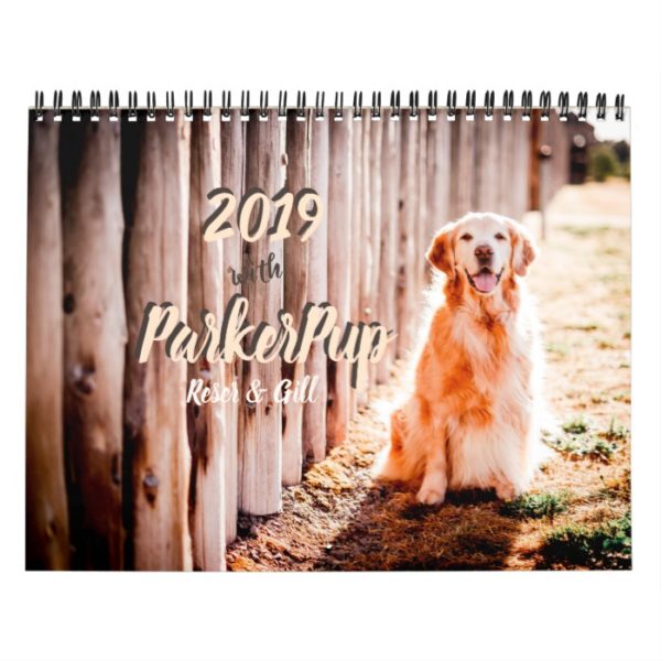 2019 with ParkerPup, Reser & Gill Calendar