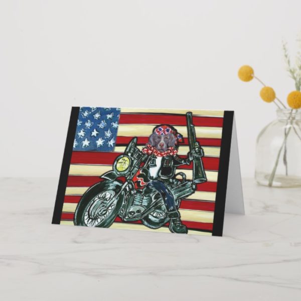 4th of July Dog Products Card