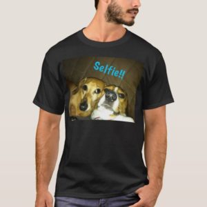 A dachshund and a beagle taking a selfie T-Shirt