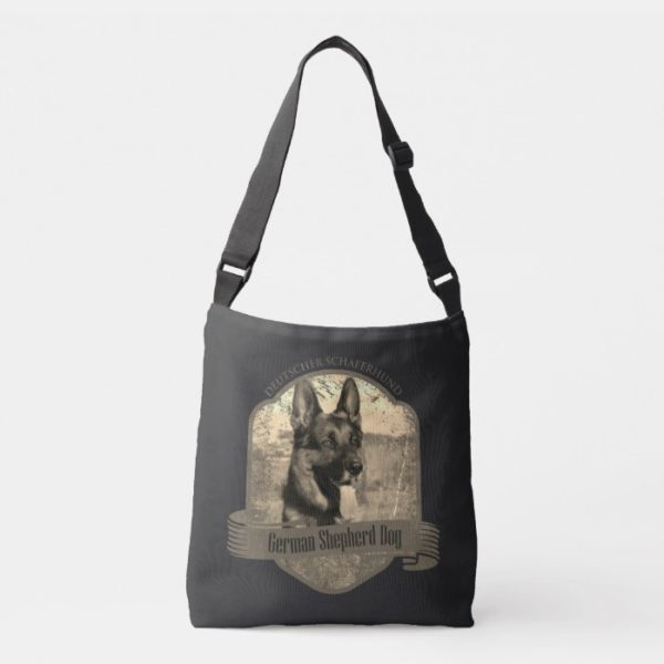 Add your photo - German Shepherd Dog - GSD Crossbody Bag