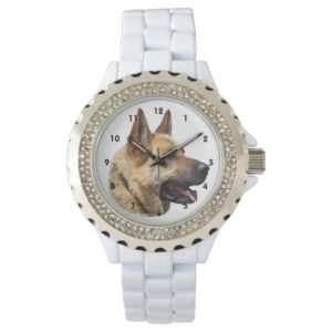 Alsatian German shepherd dog Wrist Watch