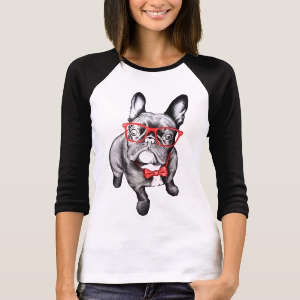 Animated French Bulldog T-Shirt