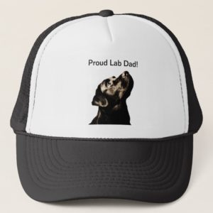 Awesome Black Labrador Retriever Trucker Hat