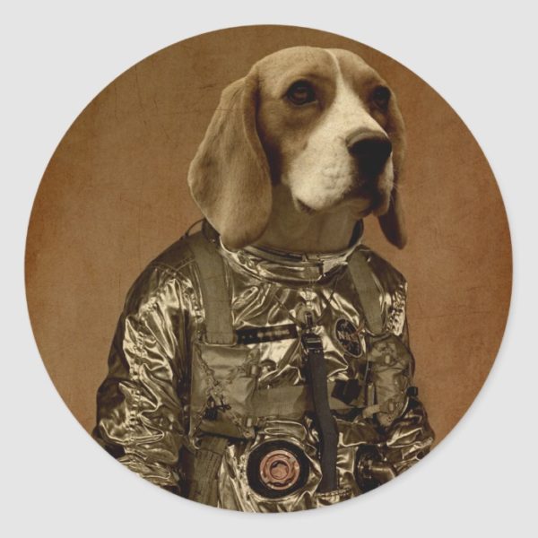 Beagle Classic Round Sticker