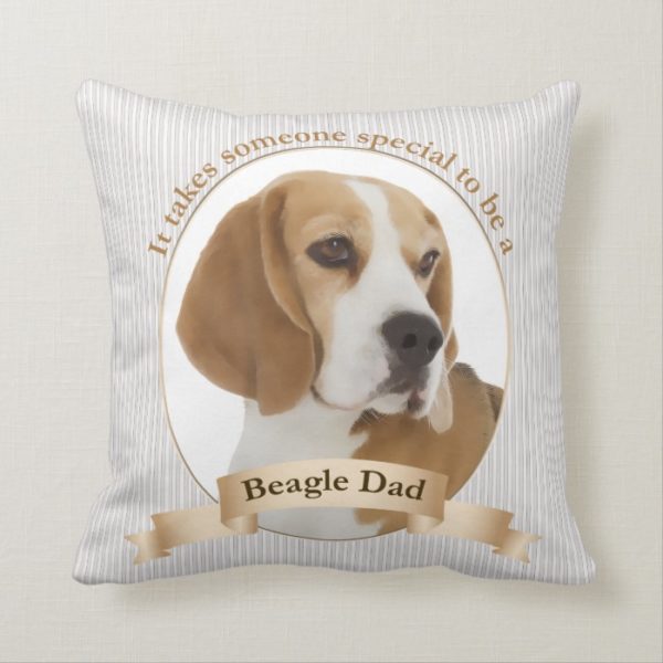 Beagle Dad Pillow