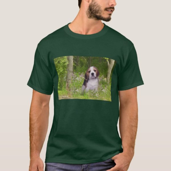 Beagle In Forest Unisex T-Shirt