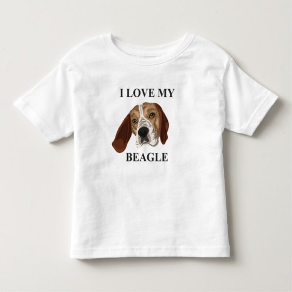 Beagle Love Toddler T-shirt
