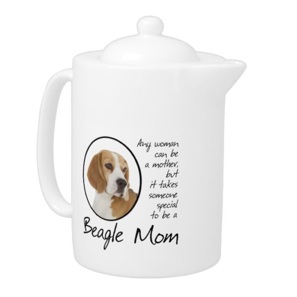 Beagle Mom Teapot