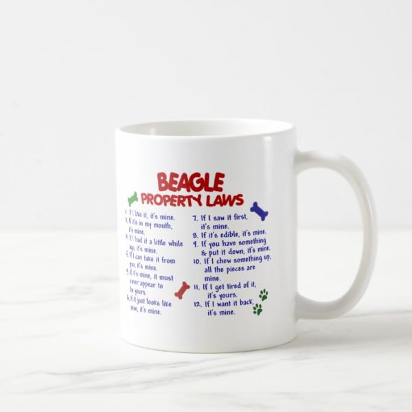 BEAGLE Property Laws 2 Coffee Mug