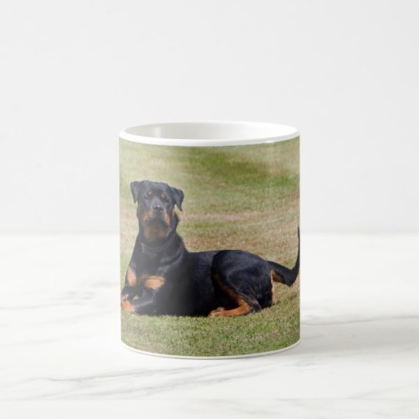 Beautiful Rottweiler dog coffee mug, gift idea Coffee Mug