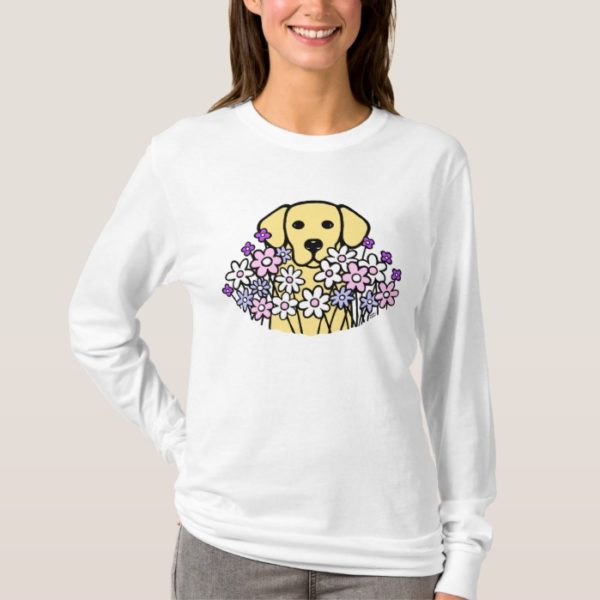 Beautiful Soul Yellow Labrador Illustration 2 T-Shirt