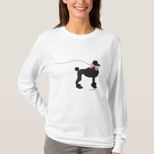 Black Poodle T-shirt