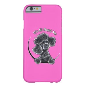 Black Toy Poodle IAAM Case-Mate iPhone Case