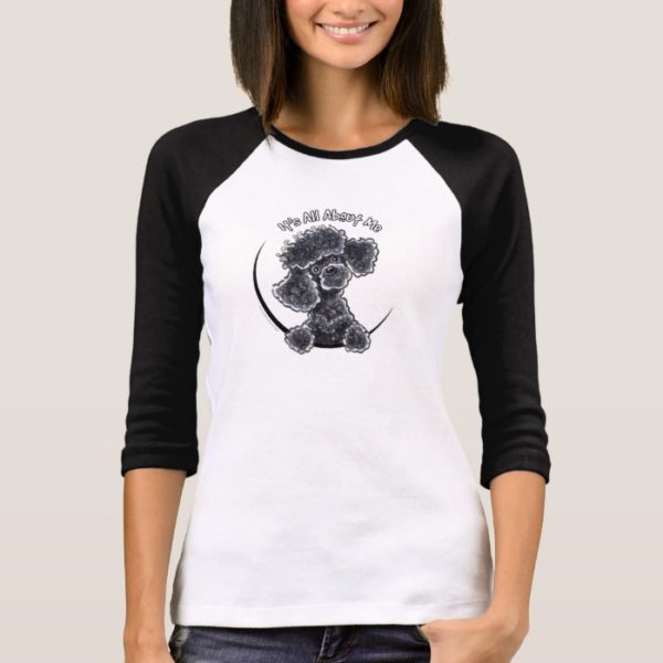 Black Toy Poodle IAAM T-Shirt
