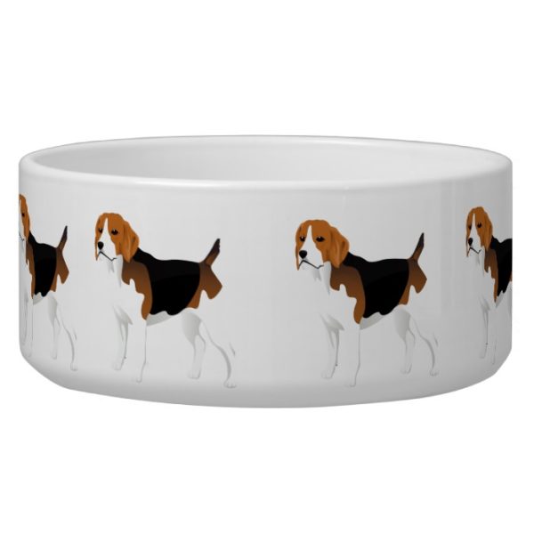 Bowl with beagle