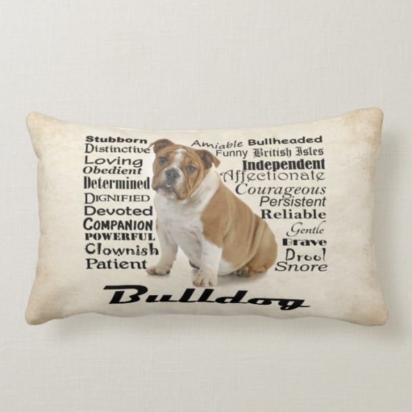 Bulldog Traits Pillow