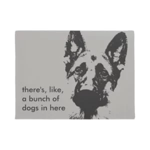 Bunch of German Shepherd Dogs Doormat
