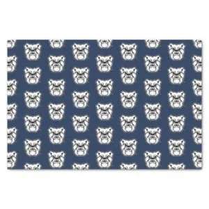 Butler University Bulldog Logo | Graduation Tissue Paper