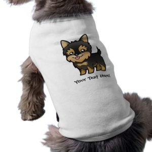 Cartoon Yorkie (pup) Shirt