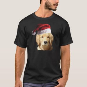 Christmas Golden Retriever T-Shirt