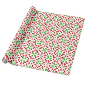 Christmas Poodles Wrapping Paper