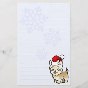 Christmas Yorkie (short hair gold)