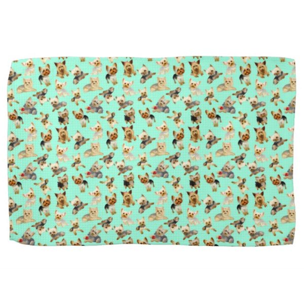Clean Up With Yorkies Kitchen Towel