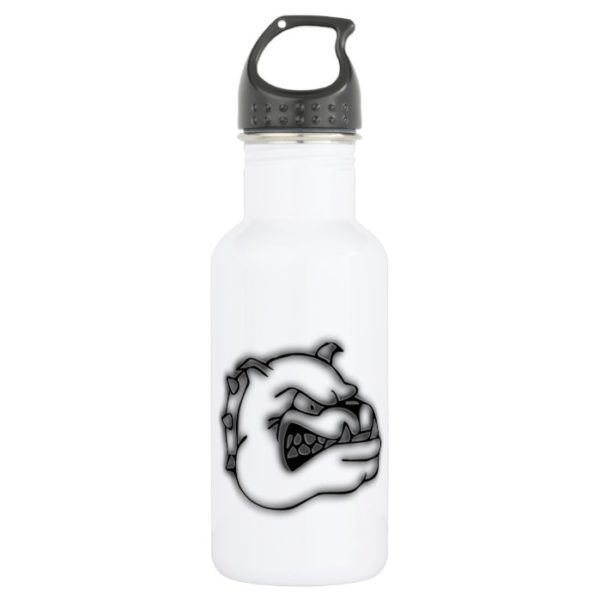 Crazed Bulldog Water Bottle