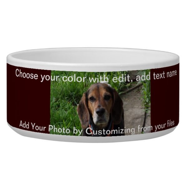 Create Your Own Dog Pet Bowl
