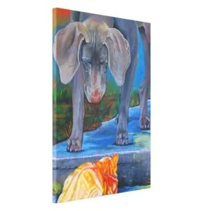 Crossing Paths Canvas Print