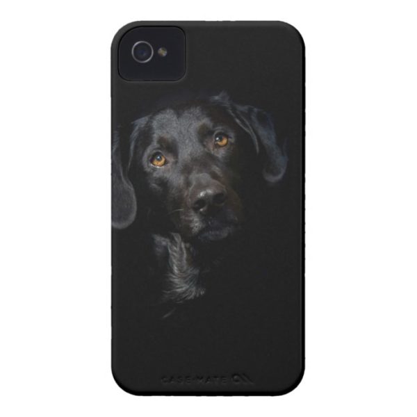 Customizable Black Labrador Retriever Case-Mate iPhone Case