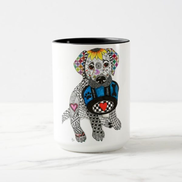 Cute and Colorful Labrador Retriever Mug