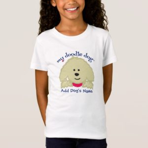 Cute Personalized Goldendoodle T-Shirt