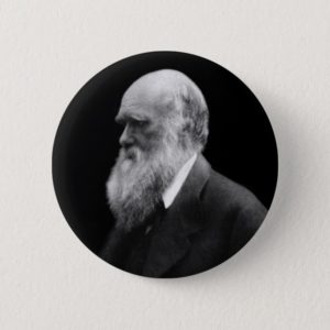 Darwin Portrait Button
