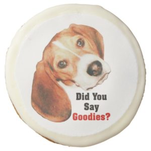 Did You Say Goodies? Beagle Sugar Cookie