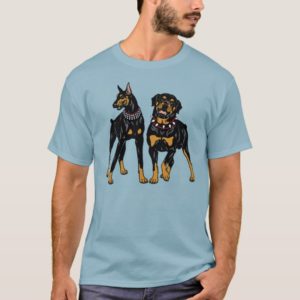 doberman and rottweiler T-Shirt