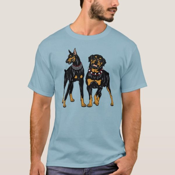 doberman and rottweiler T-Shirt