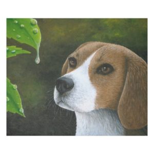 Dog 116 Beagle Fleece Blanket