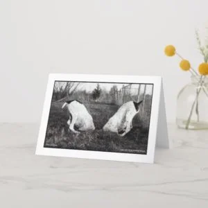 Dogs in a Hole Card