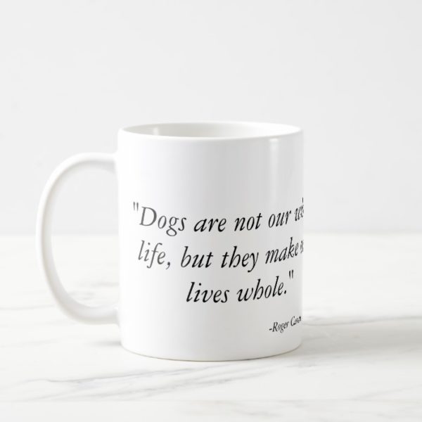 Dogs make our lives whole - Weimaraner Coffee Mug