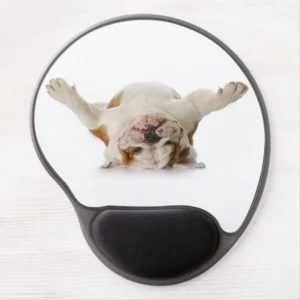 English Bulldog Gel Mousepad