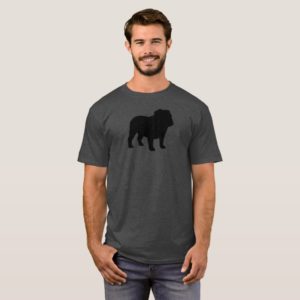 English Bulldog Silhouette T-Shirt