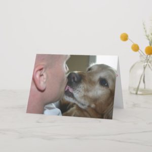 Fathers Day Card - From Dog