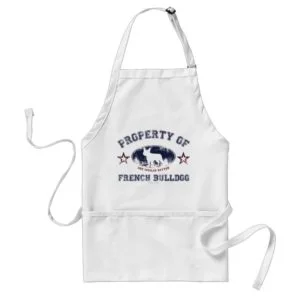 French Bulldog Adult Apron