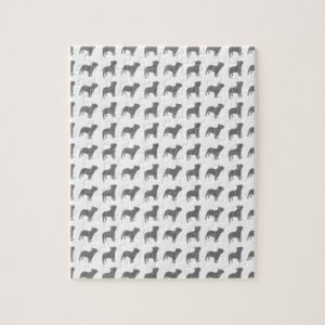 French Bulldog Pattern Jigsaw Puzzle