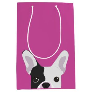 French Bulldog Portrait Medium Gift Bag