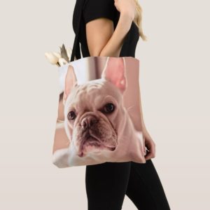 French Bulldog Puppy Tote Bag
