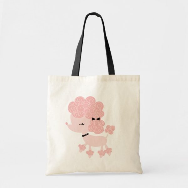French Poodle Tote Bag