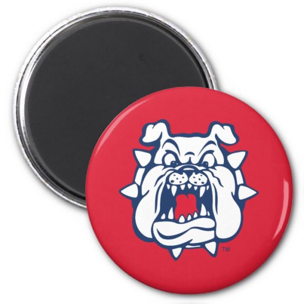 Fresno State Bulldog Head Magnet